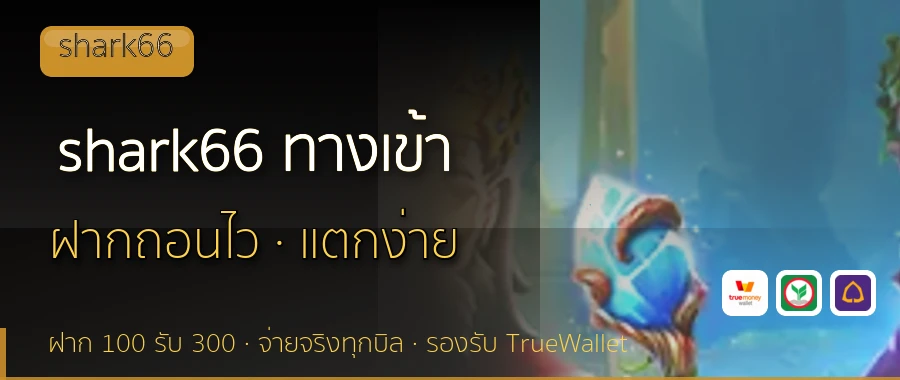 shark66 ทางเข้า shark66